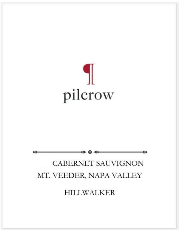 2019 Pilcrow Hillwalker Cabernet Sauvignon