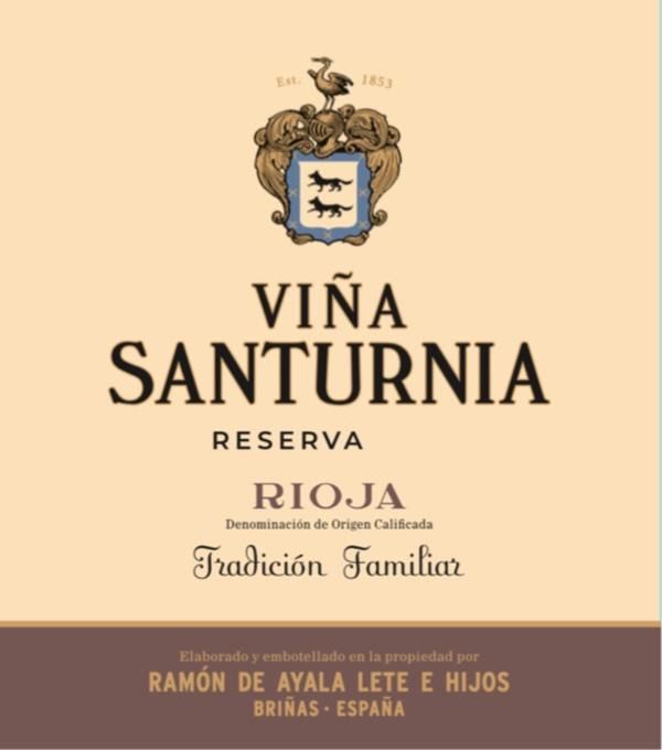 2016 Viña Santurnia Rioja Reserva