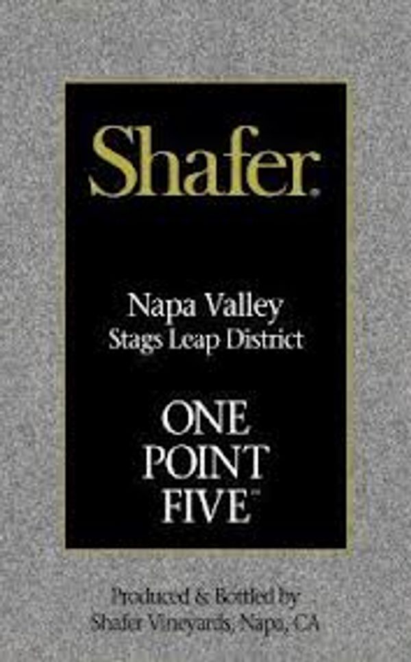 2019 Shafer Vineyards One Point Five Cabernet Sauvignon