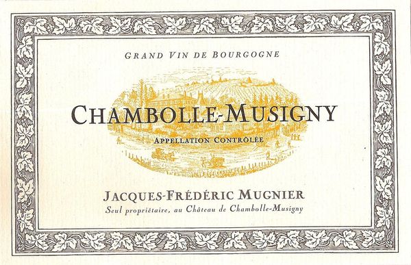 2009 Domaine Jacques-Frédéric Mugnier Chambolle-Musigny