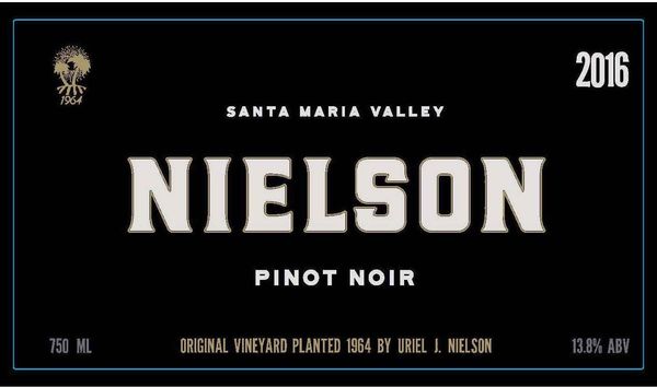 2016 Nielson Santa Maria Valley Pinot Noir