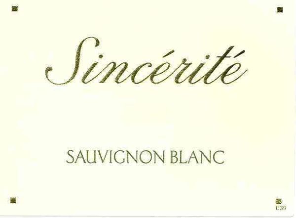 2021 Joseph Mellot Sincérite Sauvignon Blanc