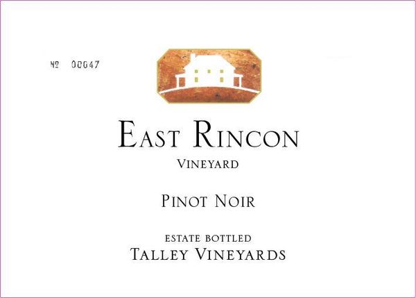 2015 Talley Vineyards East Rincon Vineyard Pinot Noir