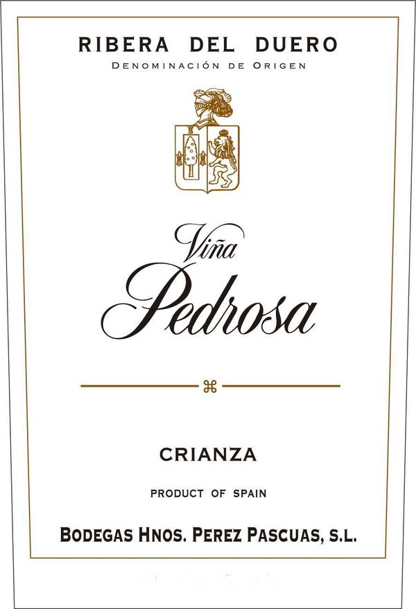 1994 Bodegas Hermanos Pérez Pascuas Viña Pedrosa Ribera del Duero Crianza