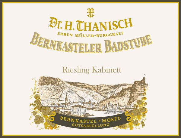2020 Dr. H. Thanisch-Erben Müller-Burggraef Bernkasteler Badstube Riesling Kabinett