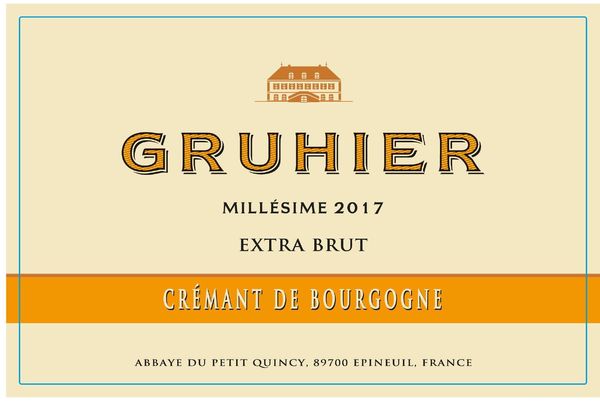 2017 Domaine Dominique Gruhier Crémant de Bourgogne Millésime Extra Brut