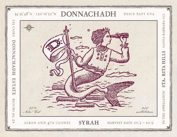 2018 Donnachadh Sta. Rita Hills Syrah