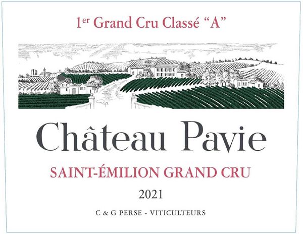 2021 Château Pavie Saint-Émilion Grand Cru