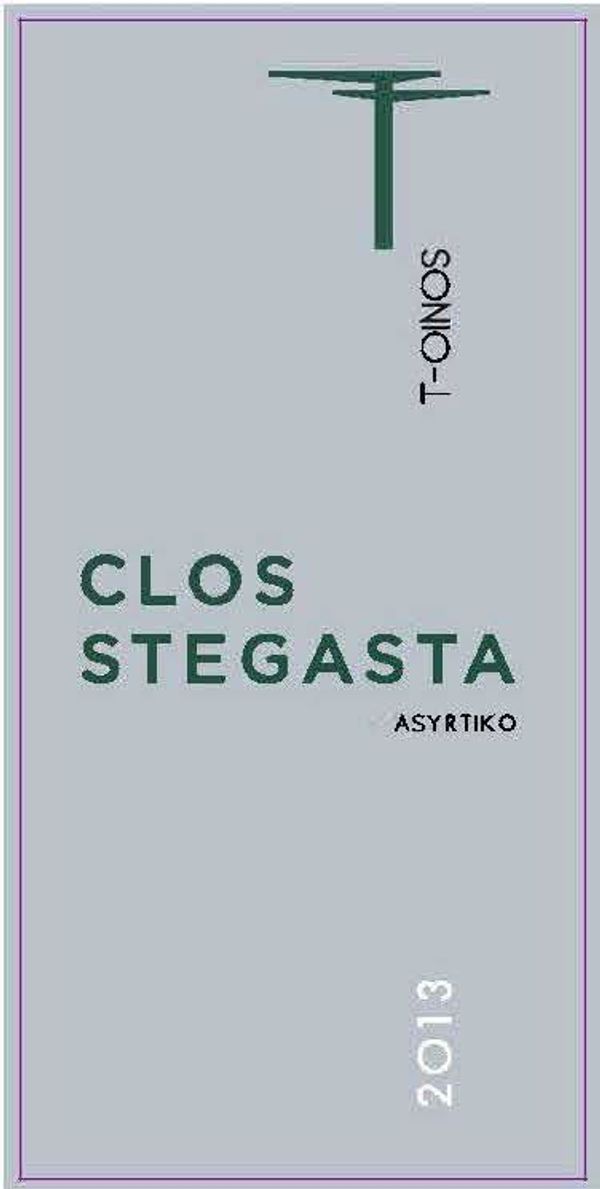 2020 T-Oinos Clos Stegasta Assyrtiko