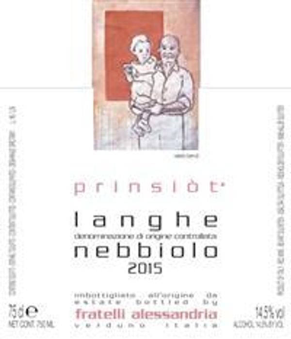 2020 Fratelli Alessandria Prinsiòt Langhe Nebbiolo