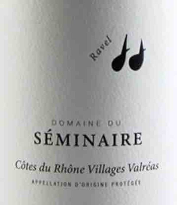 2021 Domaine du Séminaire Côtes du Rhône Villages Valréas