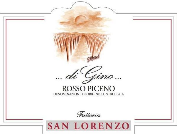 2017 Fattoria San Lorenzo Rosso Piceno di Gino
