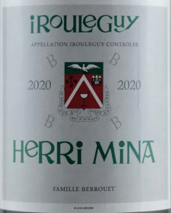 2020 Herri Mina Irouléguy Blanc