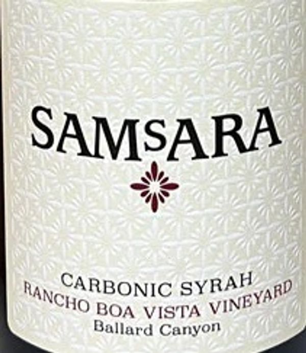 2020 Samsara Rancho Boa Vista Vineyard Carbonic Syrah