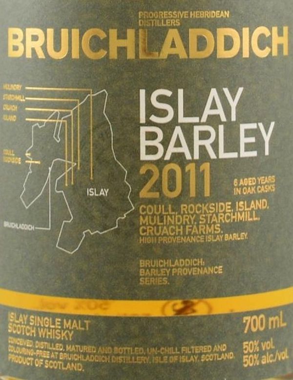 Bruichladdich Islay Barley Islay Single Malt Scotch Whisky