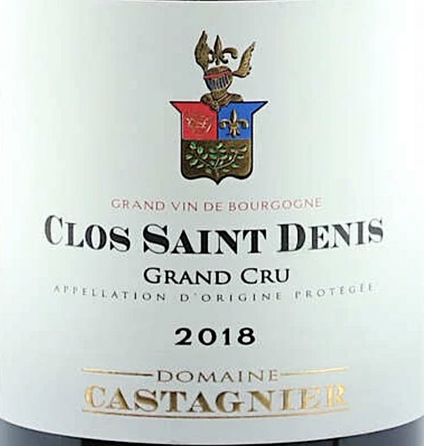2010 Domaine Castagnier Clos Saint Denis
