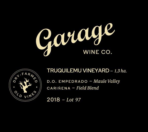 2018 Garage Wine Co. Truquilemu Cru Vineyard Lot 97