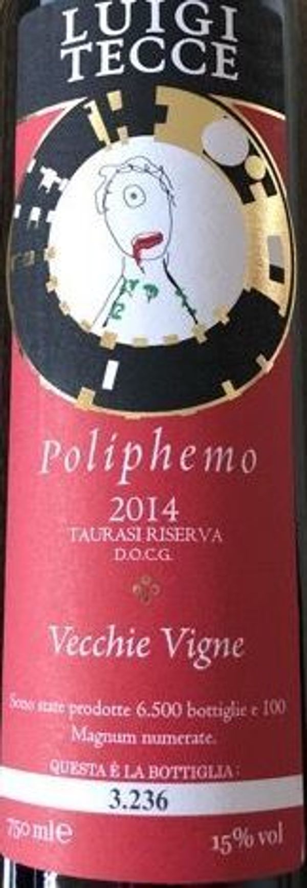 2014 Luigi Tecce Poliphemo Taurasi