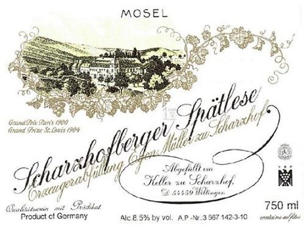 2020 Egon Müller Scharzhofberger Riesling Spätlese