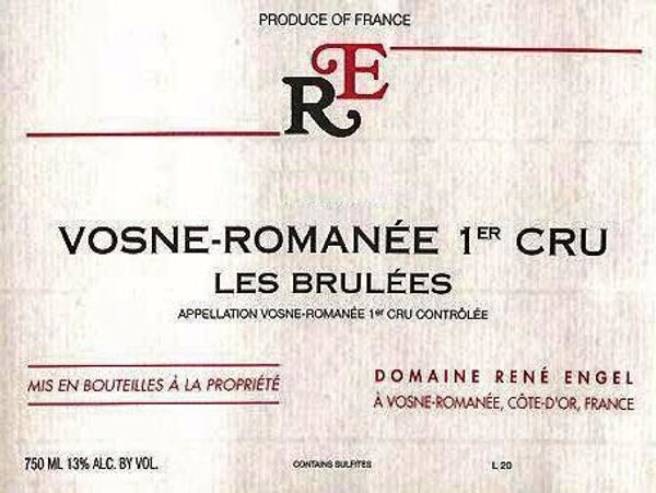 2003 Domaine René Engel Vosne-Romanée Les Brulées