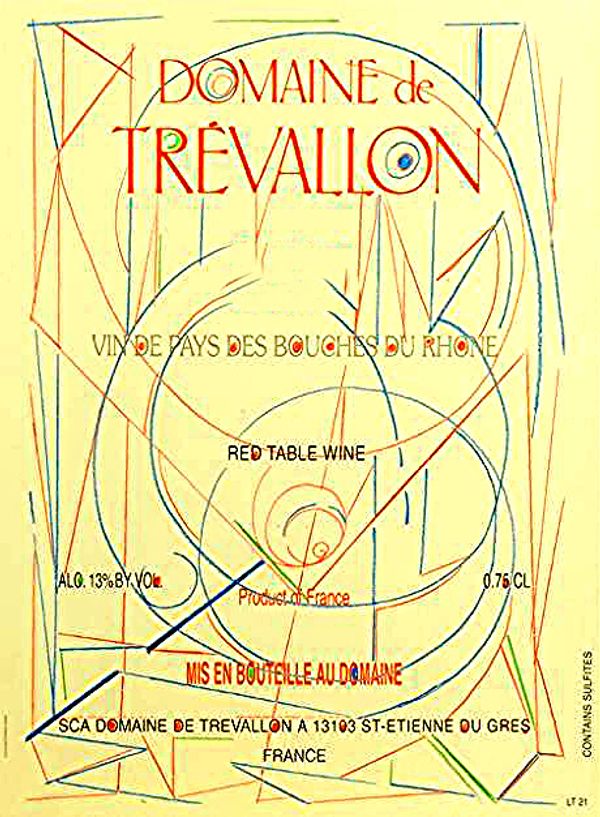 1986 Domaine de Trévallon Vin de Pays des Bouches-du-Rhone Rouge