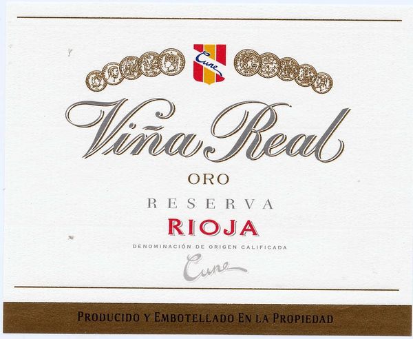 2015 CVNE Viña Real Rioja Reserva