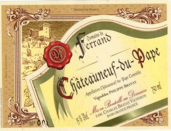 2020 Domaine de Ferrand Châteauneuf-du-Pape
