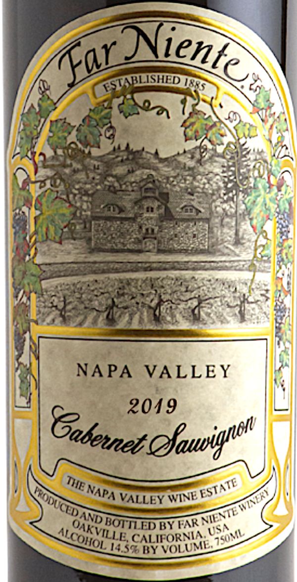 2019 Far Niente Napa Valley Cabernet Sauvignon