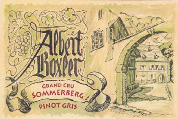 2019 Domaine Albert Boxler Sommerberg Pinot Gris