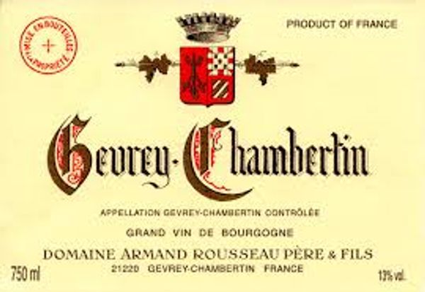 2014 Domaine Armand Rousseau Gevrey-Chambertin
