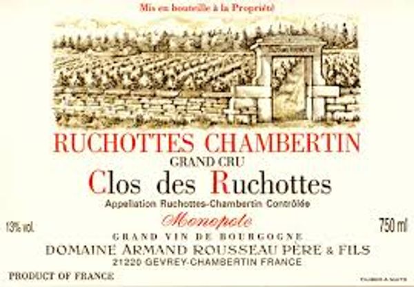 2015 Domaine Armand Rousseau Ruchottes-Chambertin Clos des Ruchottes