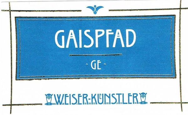 2018 Weingut Weiser-Künstler Gaispfad Grösse Eule Riesling