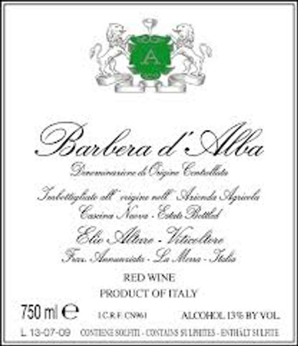 2021 Elio Altare Barbera d'Alba