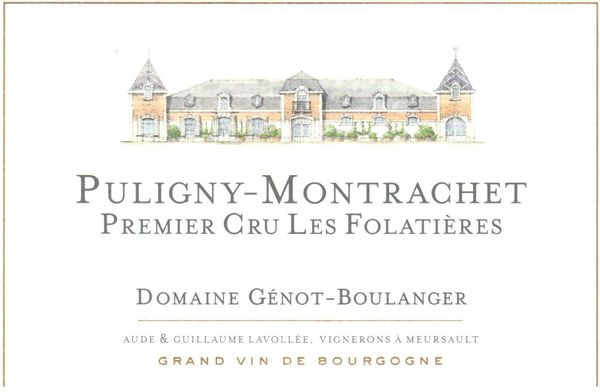 2020 Domaine Génot-Boulanger Puligny-Montrachet Les Folatières