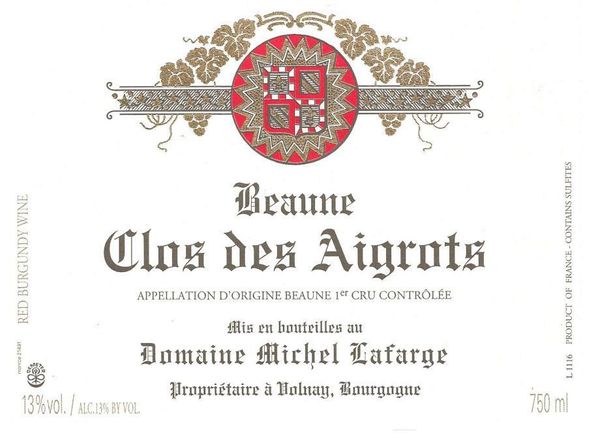 2020 Domaine Michel Lafarge Beaune Les Aigrots