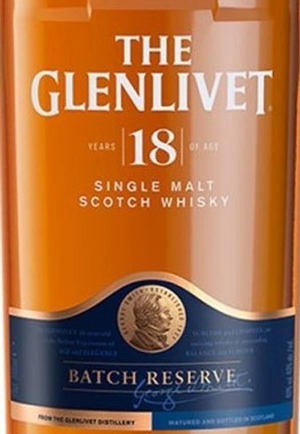 The Glenlivet 18 Years of Age Speyside Single Malt Scotch Whisky