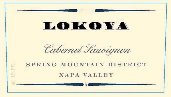 2019 Lokoya Winery Spring Mountain District Cabernet Sauvignon