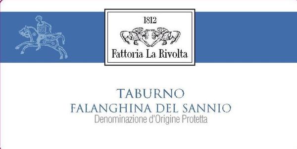 2018 Fattoria La Rivolta Taburno Falanghina del Sannio