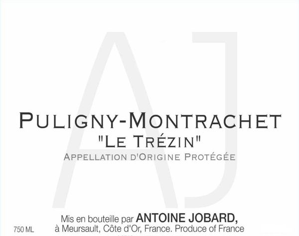 2013 Domaine Antoine Jobard Puligny-Montrachet Le Trézin