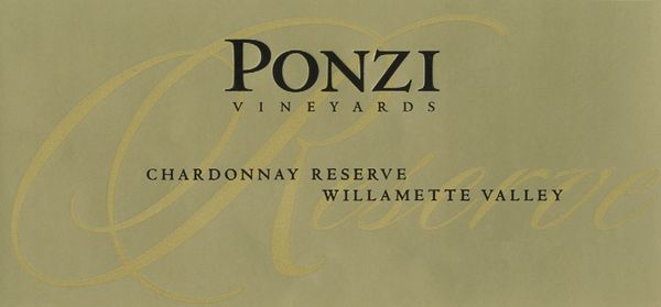 2019 Ponzi Vineyards Reserve Chardonnay