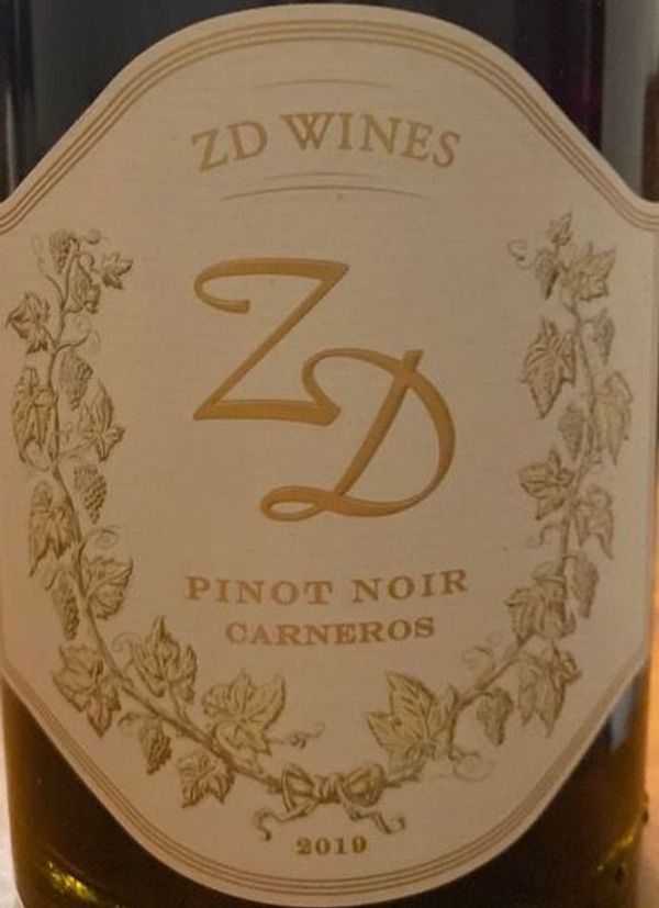 2019 ZD Wines Pinot Noir