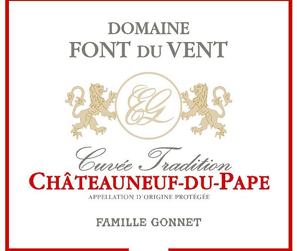 2020 Domaine Font du Vent Châteauneuf-du-Pape Blanc Cuvée Tradition