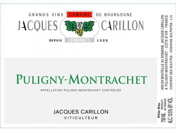 2020 Jacques Carillon Puligny-Montrachet