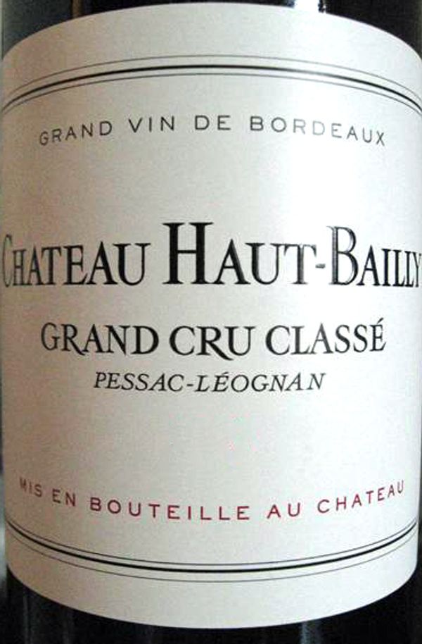 2007 Château Haut-Bailly Pessac-Léognan