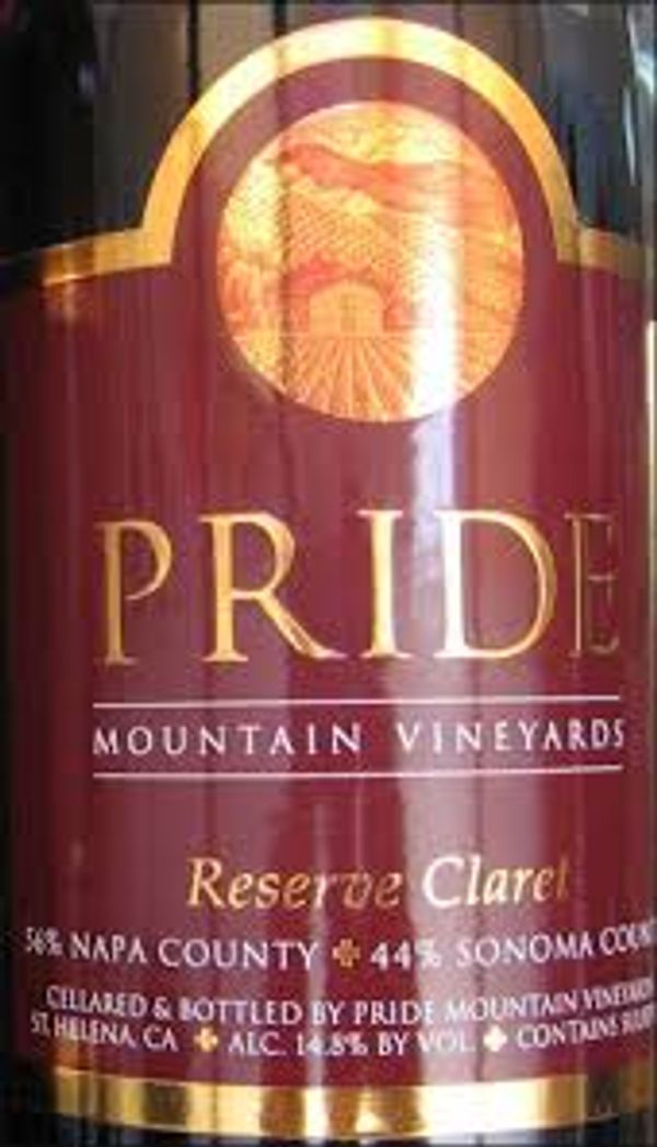 2003 Pride Mountain Vineyards Reserve Claret