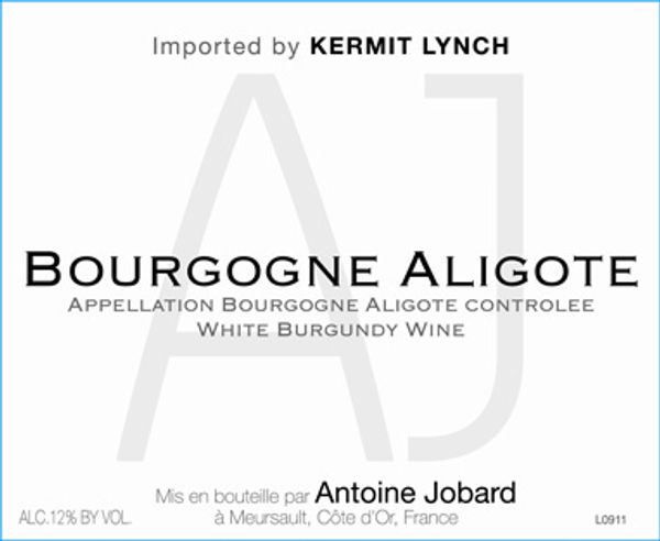 2020 Domaine Antoine Jobard Bourgogne Aligoté