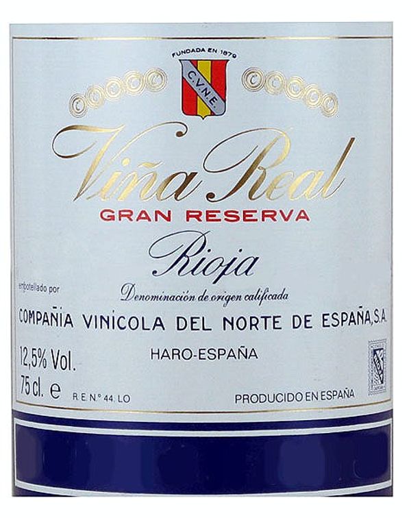 1970 CVNE Viña Real Rioja Gran Reserva