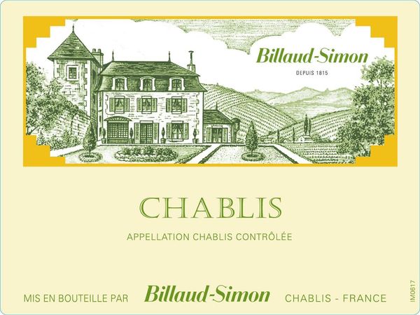 2020 Domaine Billaud-Simon Chablis