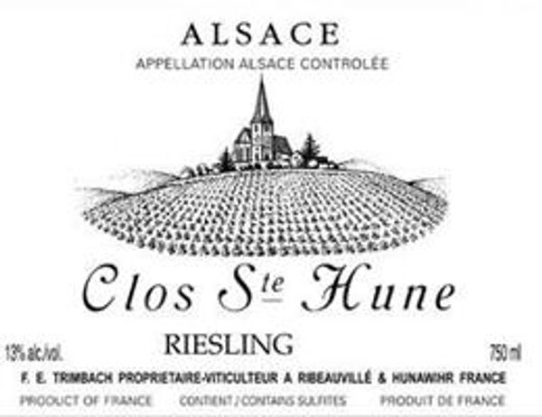2017 Trimbach Clos Ste. Hune Riesling