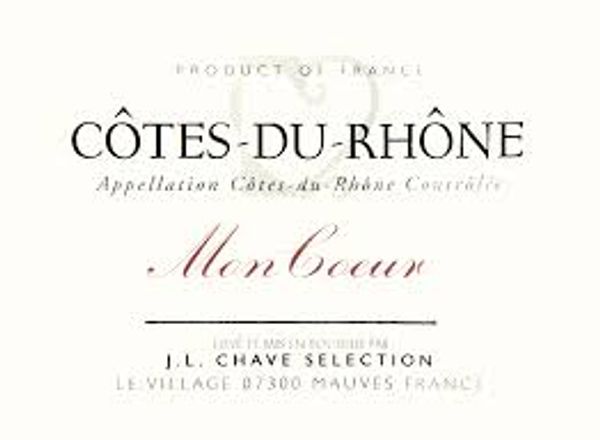 2021 J.L. Chave Sélection Côtes du Rhône Mon Coeur
